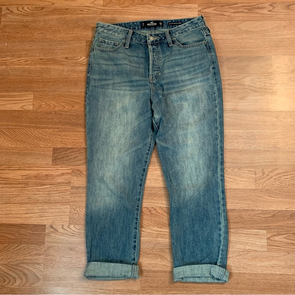 Hollister High Rise Vintage Straight Jean Size 7